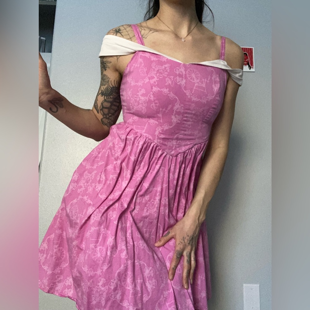 Pink Disney princes dress sleeping beauty